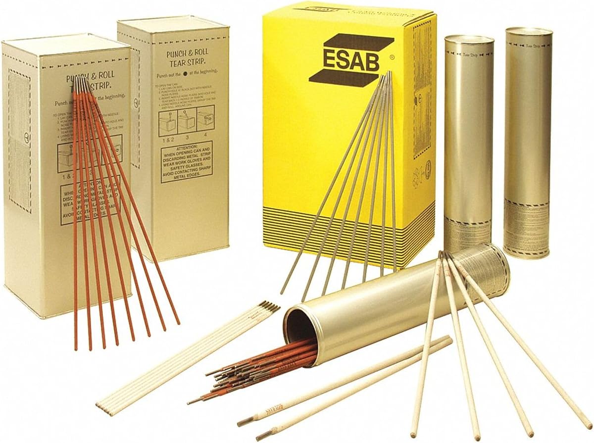 ESAB 811005065 Electrodo de soldadura, 5/32" de diámetro.
