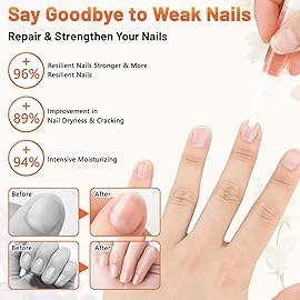 Meschett 2PCS Cuticle Oil Pens for Nail Care,Cuticle Revitalizer Oil Pen with Soft Brush,Cuticle Oil to Prevent Nail Cracking and Dry (Blueberry & Watermelon Flavor)