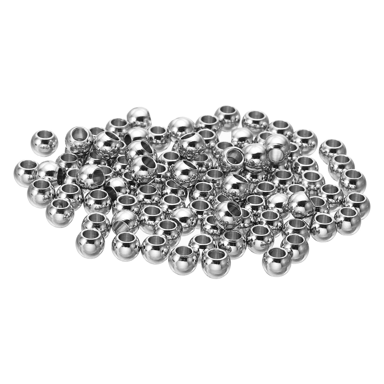 PATIKIL Smooth Round Spacer Beads