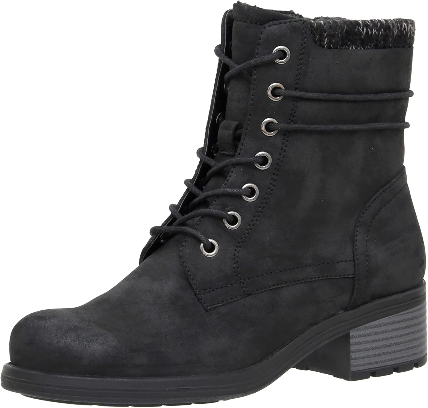 妻ロングブーツ野外