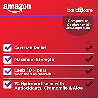 Vista 2 de Yaxa Basic Care Crema antipicazón de máxima fuerza, fórmula curativa intensiva de hidrocortisona al 1 por ciento, 1 onza (paquete de 1)