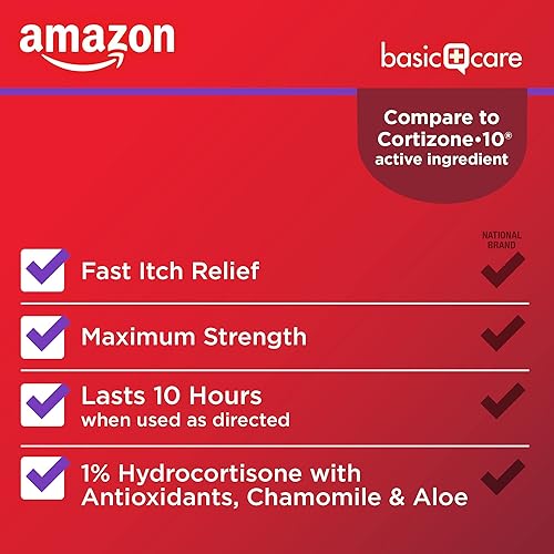 Miniatura 2 de Yaxa Basic Care Crema antipicazón de máxima fuerza, fórmula curativa intensiva de hidrocortisona al 1 por ciento, 1 onza (paquete de 1)