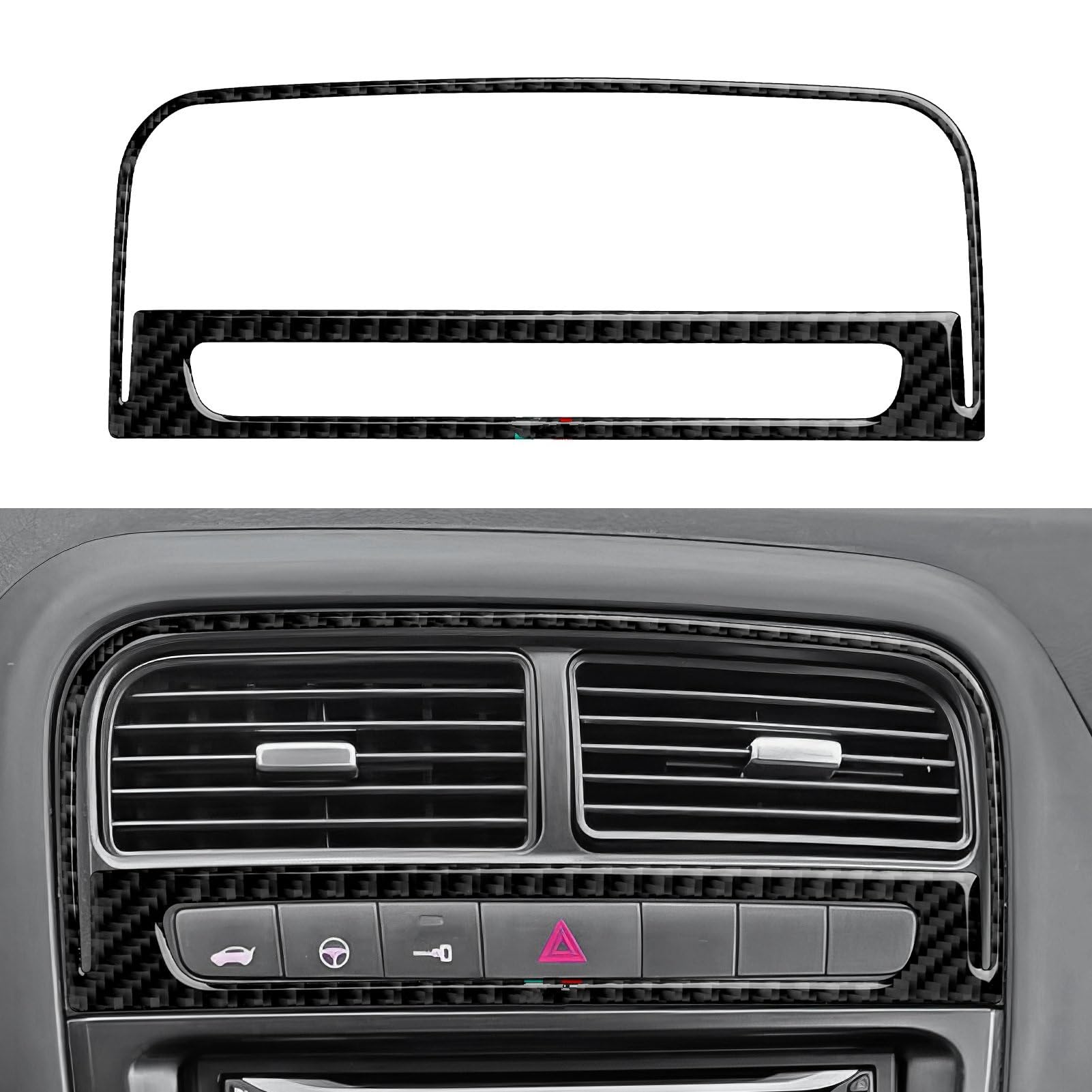 Rifiniture Interne Compatibile Con Fiat Per Abarth Per Grande Per Punto 199 2005-2010 Car Center Console Prese D'aria Pannello Di Rivestimento Interni Adesivo Accessori