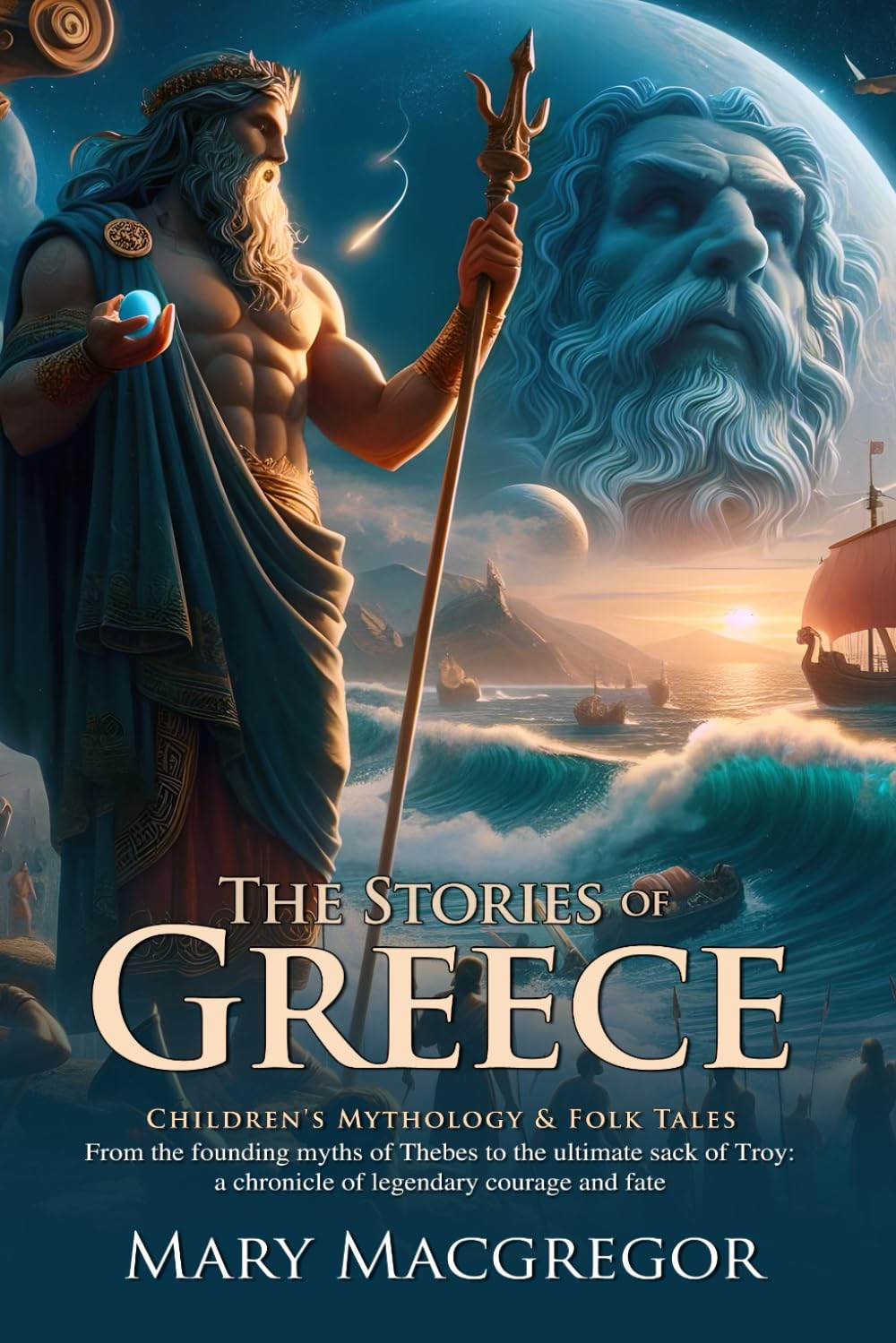 The Story of Greece: A Journey Through Ancient Myths and Heroes: Classic Greek legends for curious readers – Illustrated Edition with Author Biography