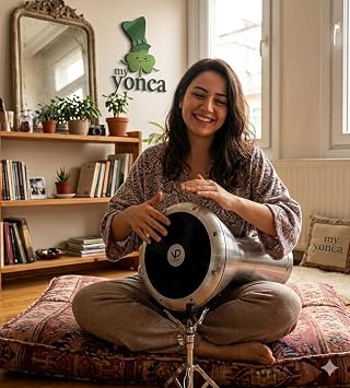 Vatan Profesyonel Alüminyum Döküm Darbuka Gümüş, 5 Numara, Taşıma Çantası ve Alyan Anahtarı Dahil