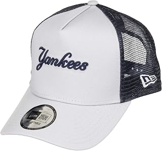 New Era New York Yankees A Frame Adjustable Trucker Cap Reverse Team