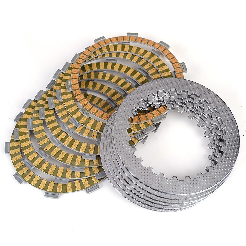 [Replacement Vehicle Parts] Disques de Friction d'embrayage for Honda CB500R CBF500 CB 500R CBF 500 CBR400RR MC29 XL600V for Transalp VT600 VT600C NV600 for Shadow 600 VLX [Replacement]