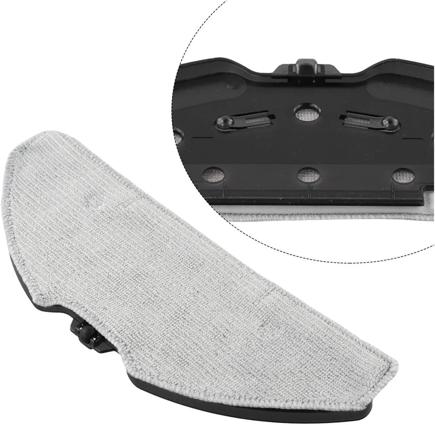 Assembly Mop Cloth,Mop Holder,Compatible for Tapo RV10 / RV30 Plus Vacuum Cleaner Parts