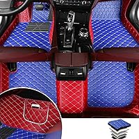 Vista 34 de TAHALI Tapetes de automóvil para todo tipo de clima, impermeables, antideslizantes, hechas a medida, para automóvil, SUV, camionetas, protegen