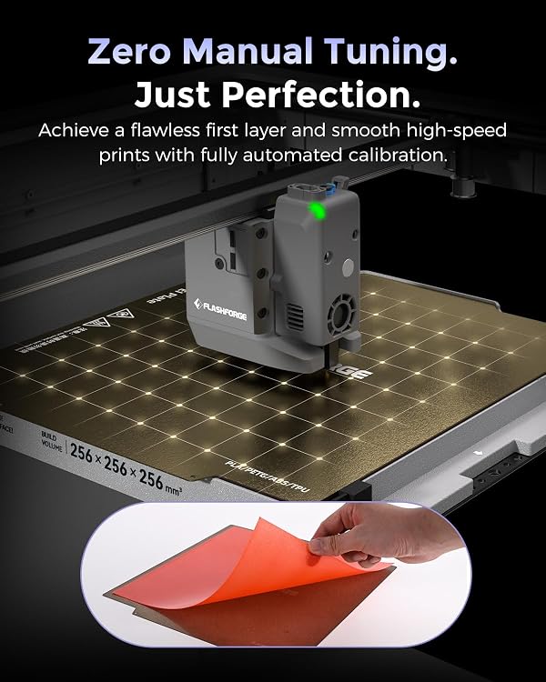 FLASHFORGE Creator 5 4-Toolhead Changer 3D Printer, Multi-Color & Multi-Material Printing, Near-Zero Waste System, 7s FlashSwap, Clean Support Removal, CoreXY 600mm/s Auto Calibration FDM 3D Printer by FLASHFORGE - Image 5