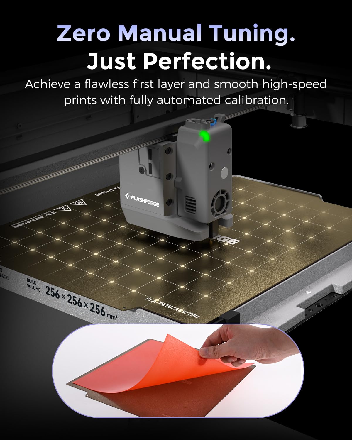 FLASHFORGE AD5X Multi-Color & Material 3D Printer with IFS, 220x220x220mm | 4-Color Printing, 600mm/s High Speed,300°C High Temp Direct Extruder,CoreXY & Auto Bed Leveling, Ideal For PLA-CF,PETG-CF product image 16