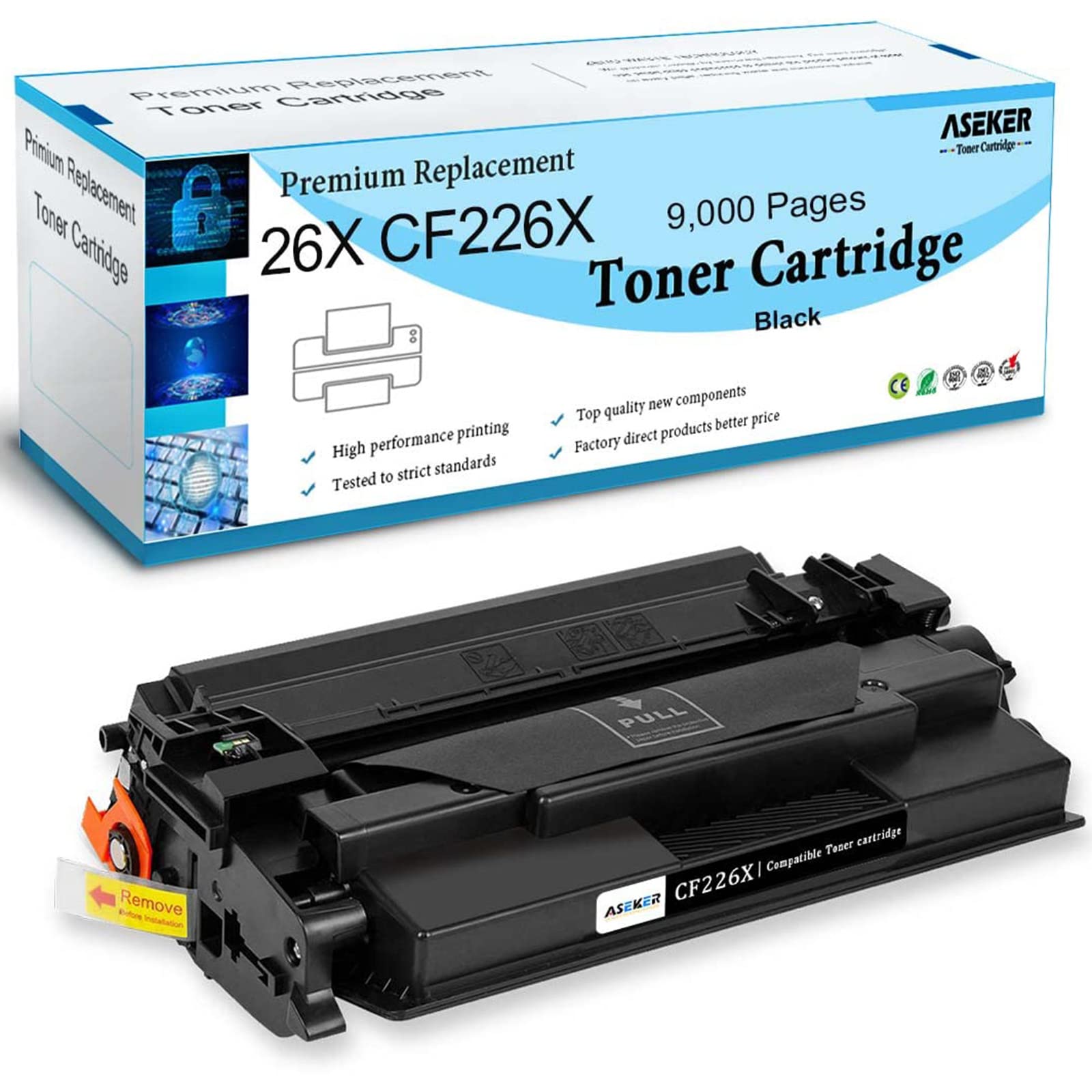 Aazon.co: E-Z Ink Cartucho De Tóner De Repuesto Copatible Para HP 26A CF226A 26X CF226X Para - Foto 10