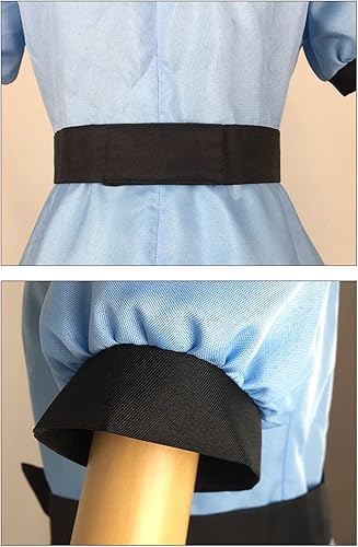 Miniatura 7 de Weixu Disfraz de anime Steins Gate Shiina Mayuri Makise Kurisu, uniforme de Halloween para mujer