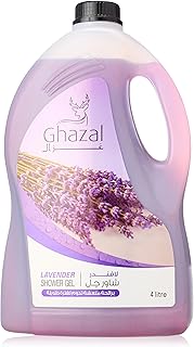 جل استحمام برائحة اللافندر من غزل، 4 ل