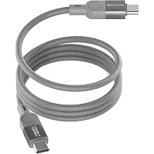 Accutone Caybo12 2m/6.56ft Magnetic Coiling USB-C to USB-C Cable, Transfer Rate 480Mbps, 100W Output Max, Top-End Premium