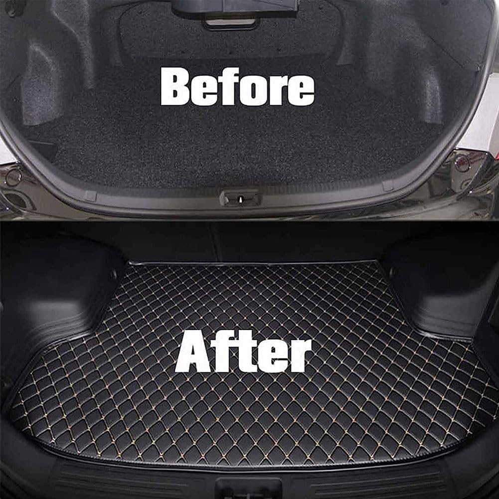 Car Boot Protector Mat for Mercedes for Benz CLE Coupe 2023-, Boot Liner Mats Carpet Waterproof Anti Slip Durable Resistant Interior Accessories,A/Black