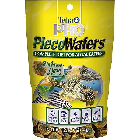 Tetra PRO PlecoWafers: The Delectable Algae Treat for Plecos