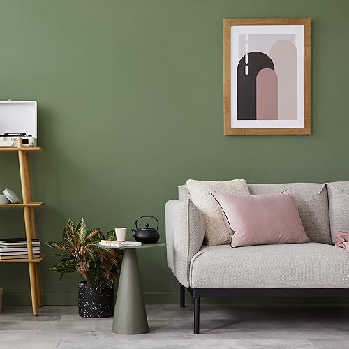 Miniatura 3 de CHIHUT Papel tapiz de color verde salvia grueso para dormitorio, autoadhesivo, extraíble, de 17.7 x 100 pulgadas, impermeable, texturizado, verde