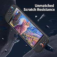 Vista 7 de PERFECTSIGHT Protector de pantalla de vidrio templado con luz azul mate antideslumbrante compatible con Nintendo Switch 2 2025, protección ocular