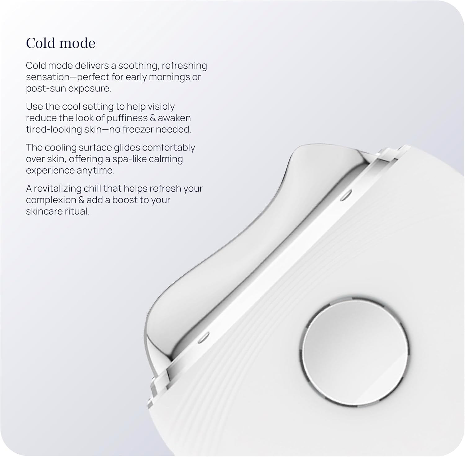 PUREANCE Hot & Cold Beauty Instrument - Red Light Therapy for Face & Neck - Portable Facial Massager Tool - LED Thermal Face Sculpting Wand- for Skin Care, Lift, Puffiness, Wrinkles, Double Chin - Image 3