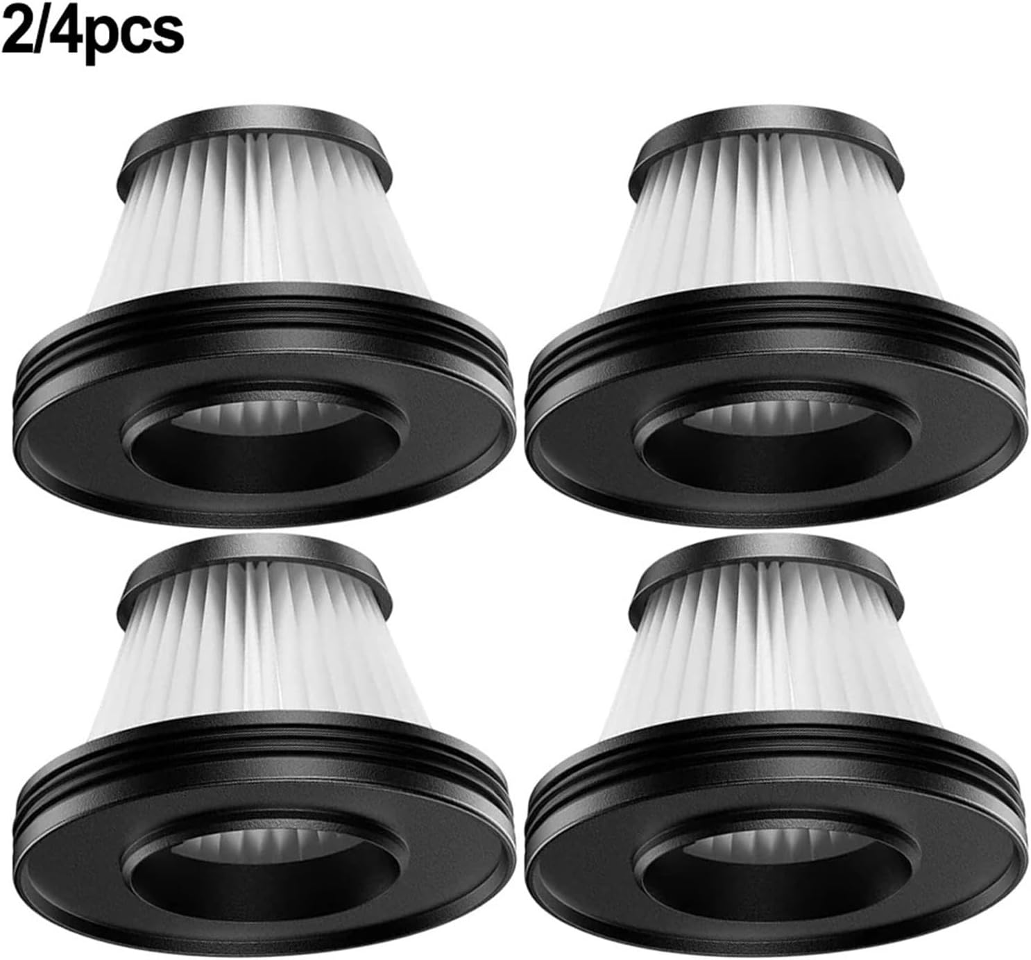 2/4pcs Filter Cartridge Filter,Compatible for Baseus, for A2 Pro Handheld Vacuum Cleaner Home Cleaning Equipment Accessories(2pcs)