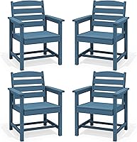 Vista 14 de SERWALL Juego de comedor al aire libre de 9 piezas, mesa y sillas de polietileno de alta densidad de 84 pulgadas para 8, juego de muebles de patio