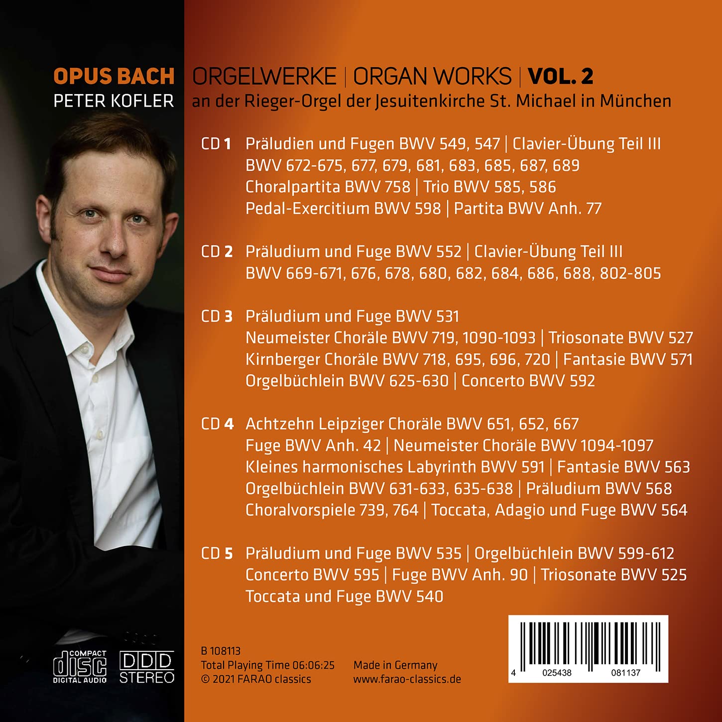 Johann Sebastian Bach: Opus Bach, Vol. 2