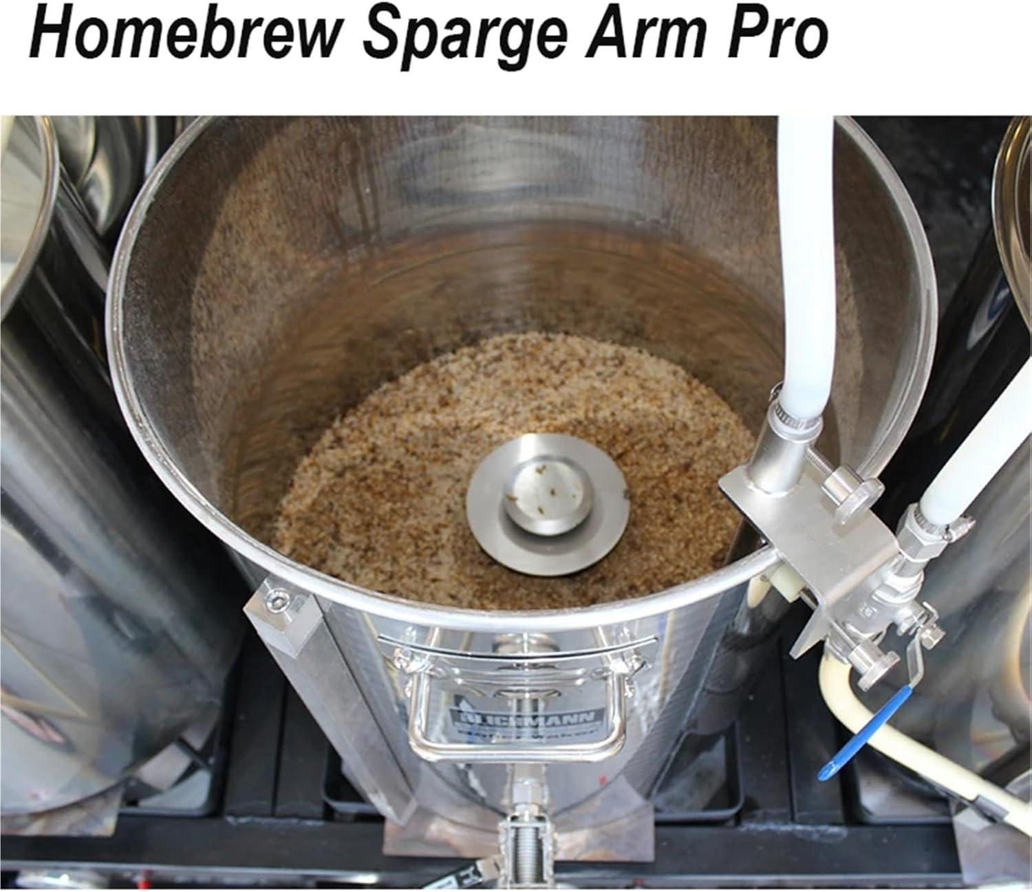 Sparge Arm Pro 2 IN 1 Stainless Steel 304 Whirlpool Arm & Hop Spider for Beer Brewing - Essential Mash Tun & Boil Kettle Accessories(Sparge Arm)