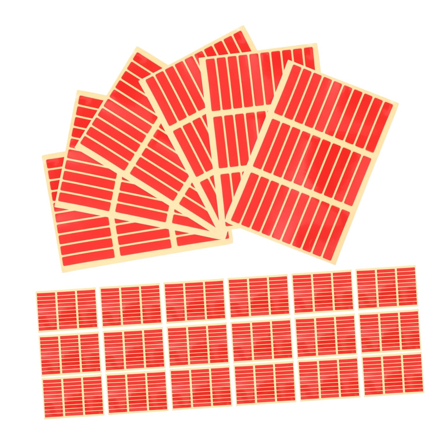 ULTECHNOVO 10pcs Transparent Double-Sided Adhesive Tabs for Nail Art Display Traceless Nail Adhesive Tape Strips for Manicure Supplies Firm Hold for Safe Showcase
