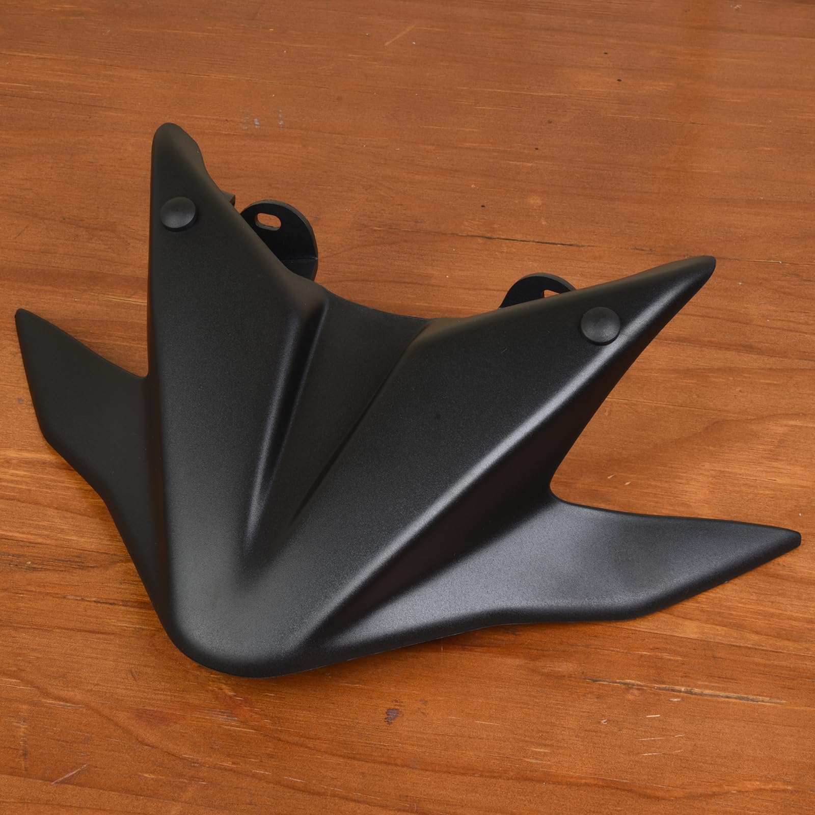 WOOGA Ruota anteriore Copertura superiore Parabordi Becco Naso Cono Estensione Cowl per YA&MA&HA Tracer 9 GT Tracer 900 2021 2022 2023 TRACER 9GT Accessori moto (Nero)