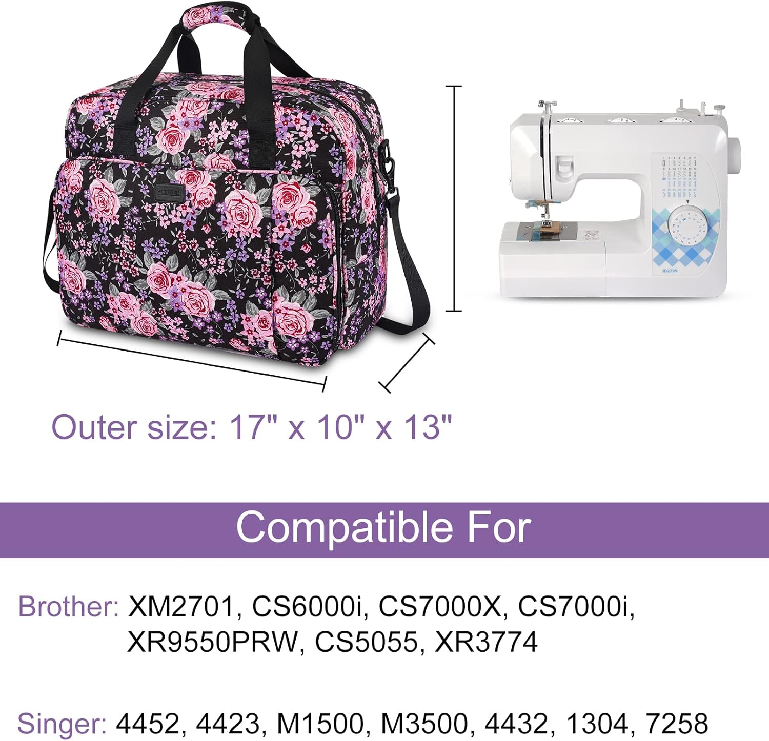 singer 1304 carrying case