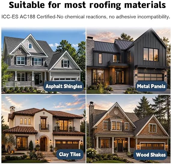 Roof Underlayment Roll Synthetic, Roofing Paper, 48in x 250ft.