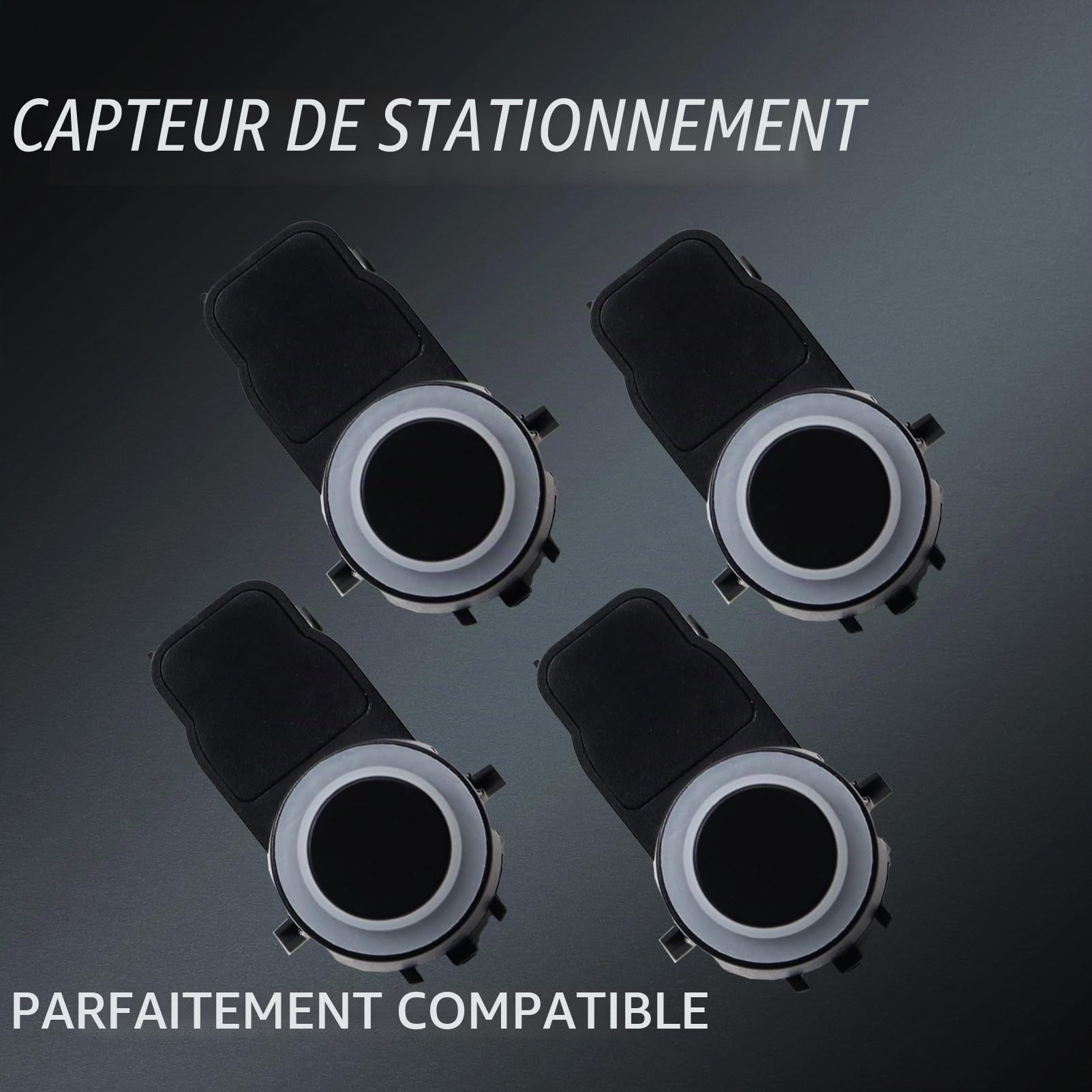 6590JE Lot de 4 capteurs de stationnement PDC 9677782977 pour 3008 5008 C3 DS3 9677783277