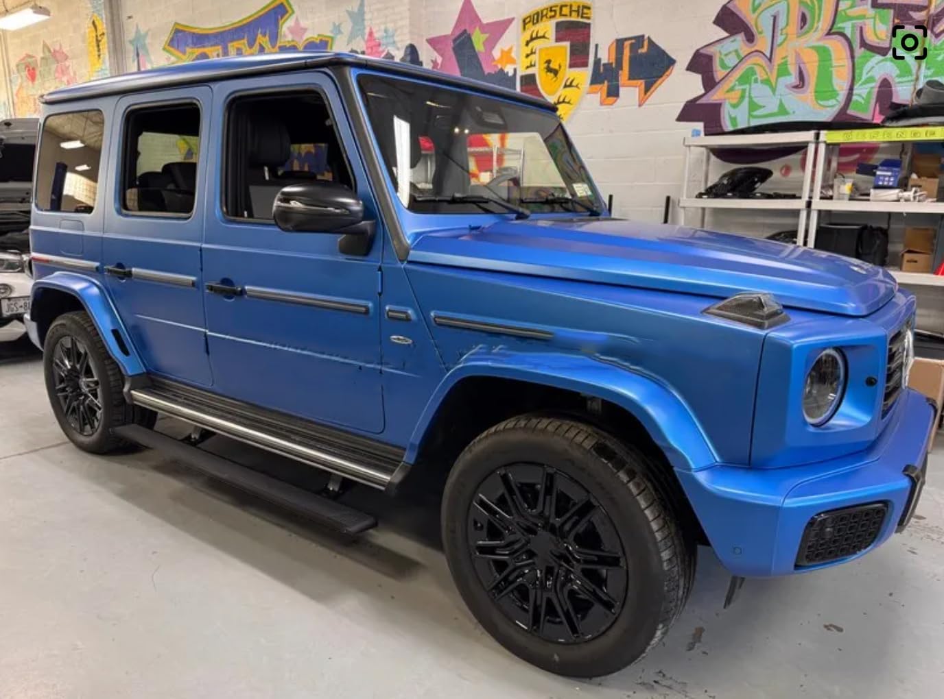 2PCS Electric Side Steps Deployable Running Boards Fits for Mercedes Benz G Class G580 EV 2025 2026