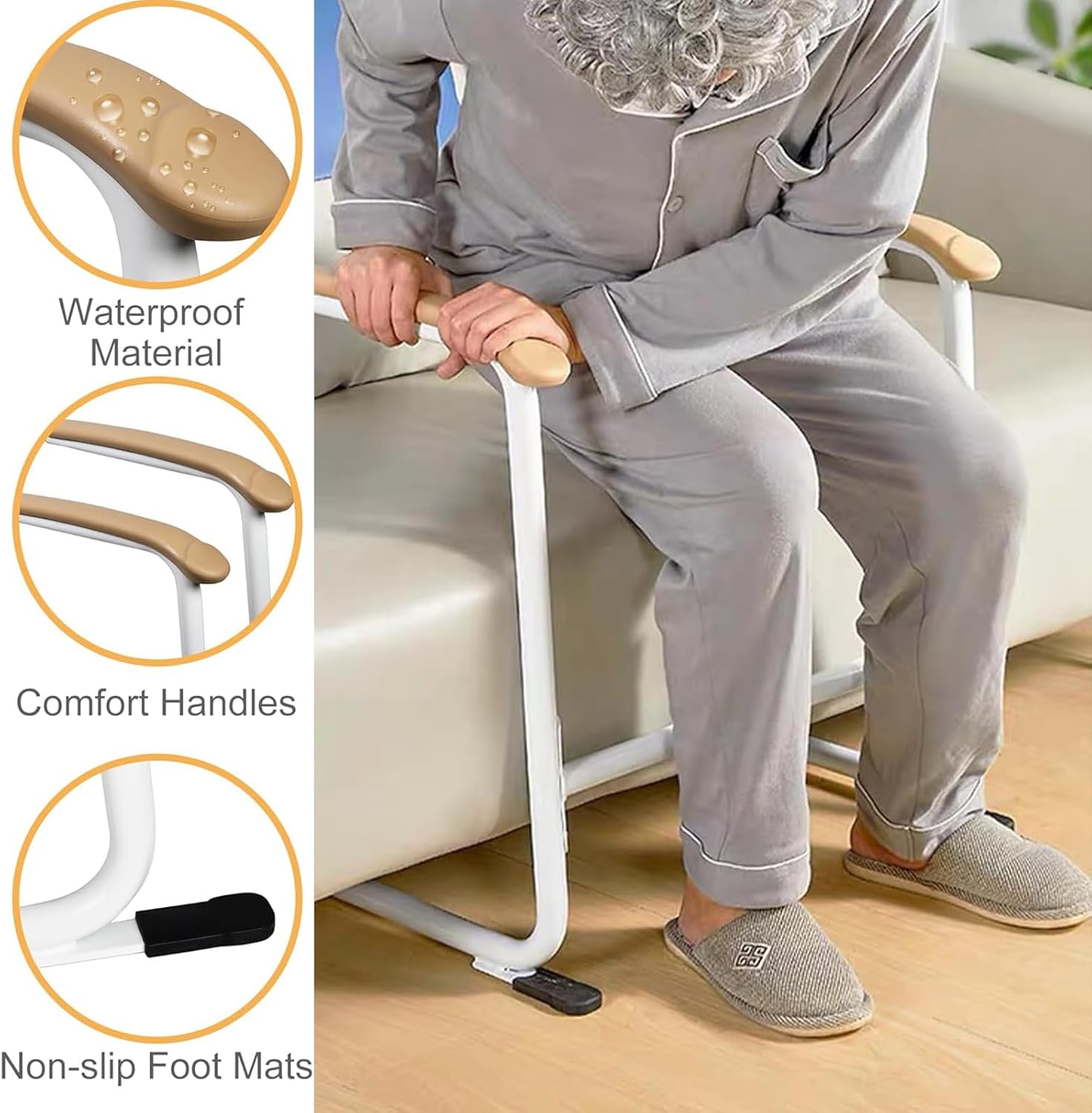 Chair Couch Stand Assist,Chair Lift Assist for Elderly, Daily Living Mobility Aid Rail for Couch, Sofa,Chair Mobility Daily Aids for Senior, Disabled, Handicap (400 LBS)