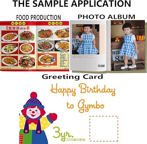 Miniatura 6 de Papel fotográfico láser brillante 4R de 4 x 6 pulgadas, 157 gsm, 100 hojas, papel recubierto de doble cara de alta calidad para impresoras láser,