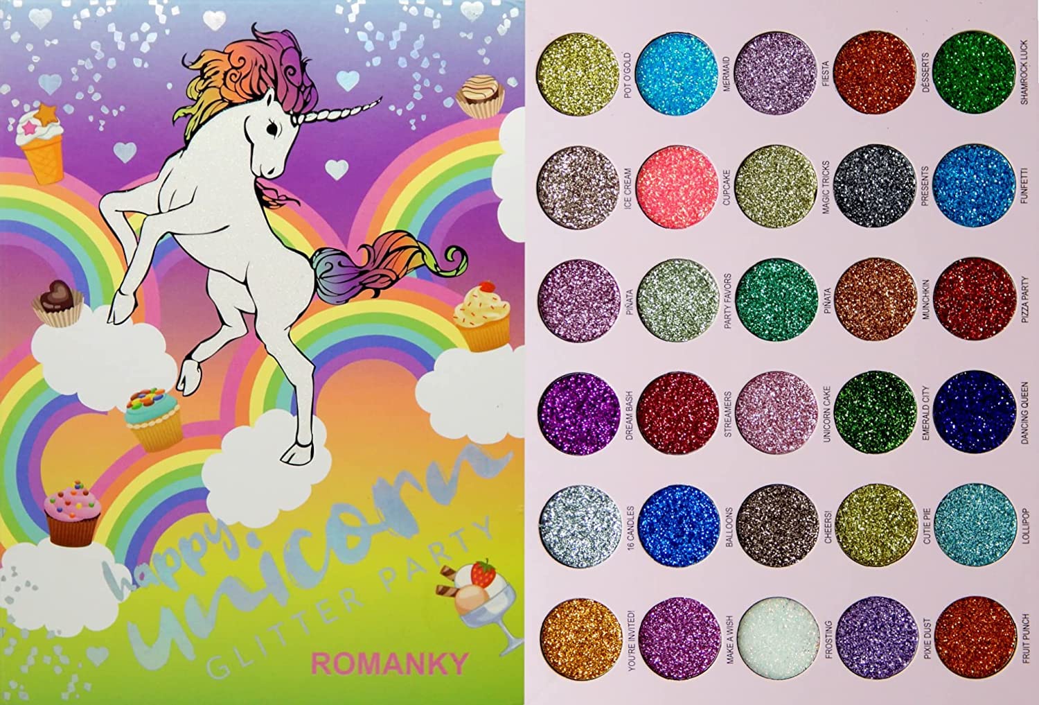 Buy HUDACRUSH BEAUTY Professional IMAGIC GELANZI PARTY LIKE A GLITTERY