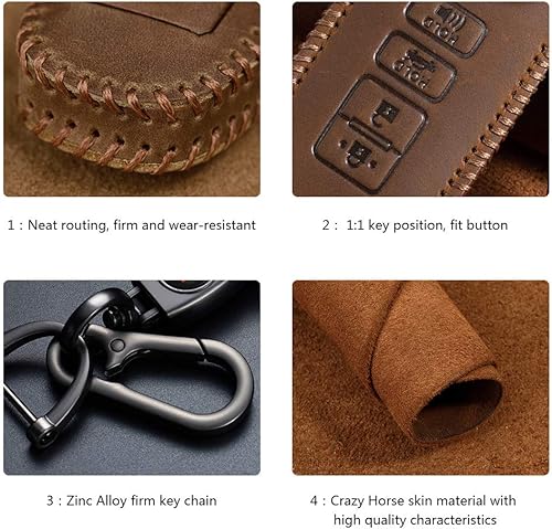 Miniatura 5 de Funda de repuesto para llave de coche Nissan Quest 2020 Versa Sentra Altima Maxima Rogue Altima Maxima Armada Rogue Leaf Sentra GT-R 350Z 370Z