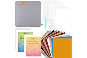 Essential Cricut Accessory Kit: 52-Piece Heat Press Toolkit for All Your DIY Needs