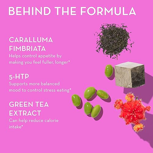 Miniatura 5 de HUM Skinny Bird - Extracto de té verde para mujeres con 5HTP, cromo, Caralluma Fimbriata, sin gluten y vegano, cápsulas de extracto de té verde para