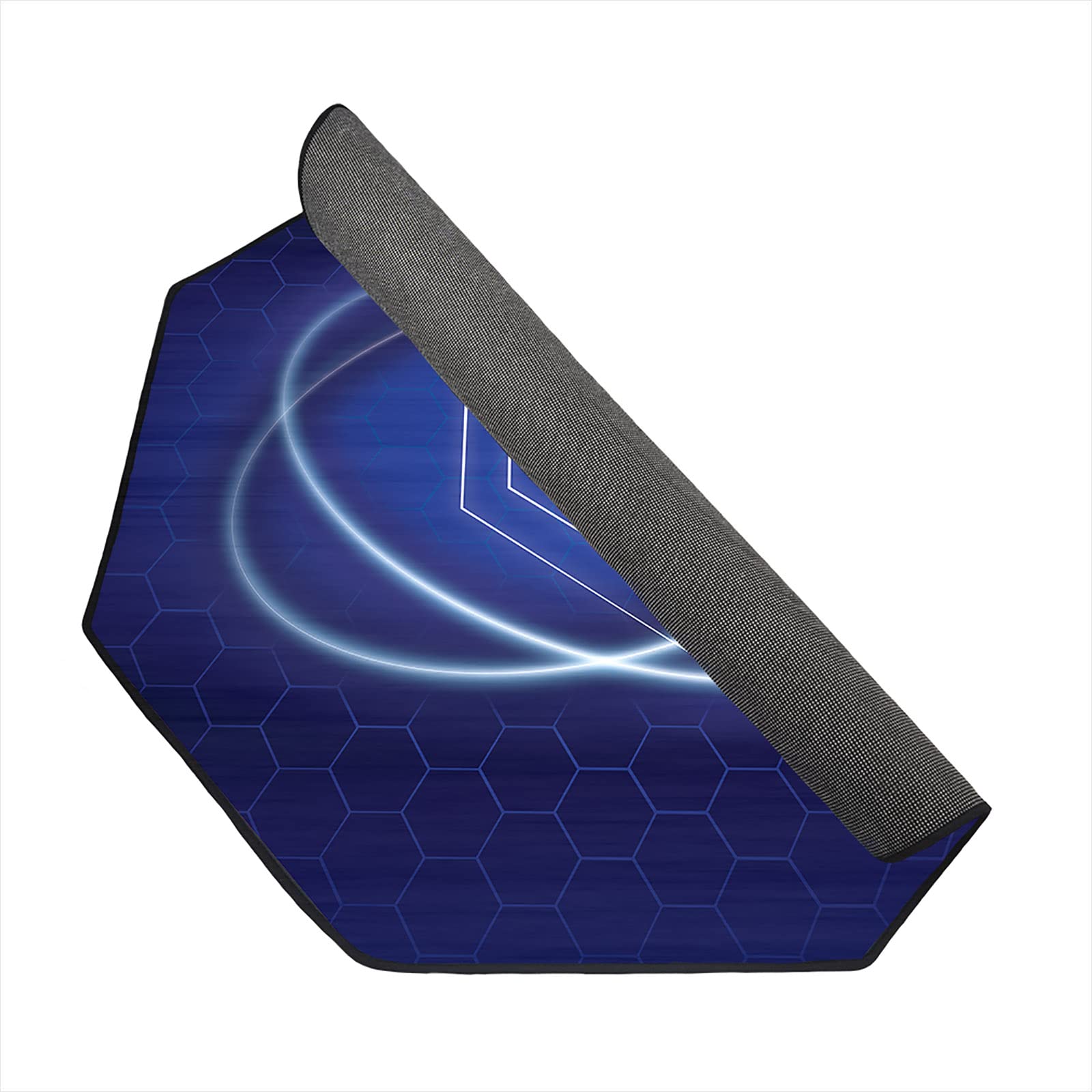 Noua Spades FloorPad Tappeto Gaming da Pavimento per Sedia da Gioco Ufficio con Base Antiscivolo Antigraffio Protezione Resistente all’Acqua