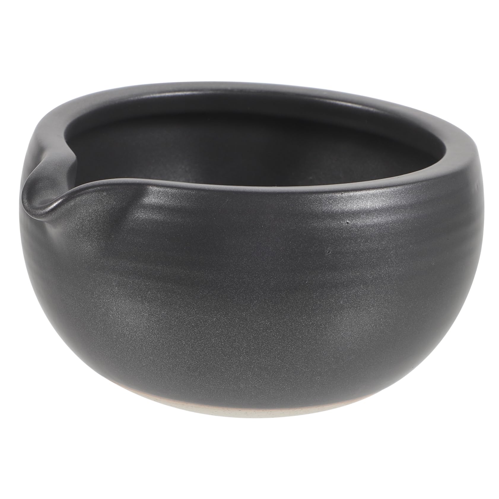BIUDECO Ceramic Matcha Tea Bowl Japanese Tea Ceremony Bowl Tea Cup Spout Traditional Matcha Bowl
