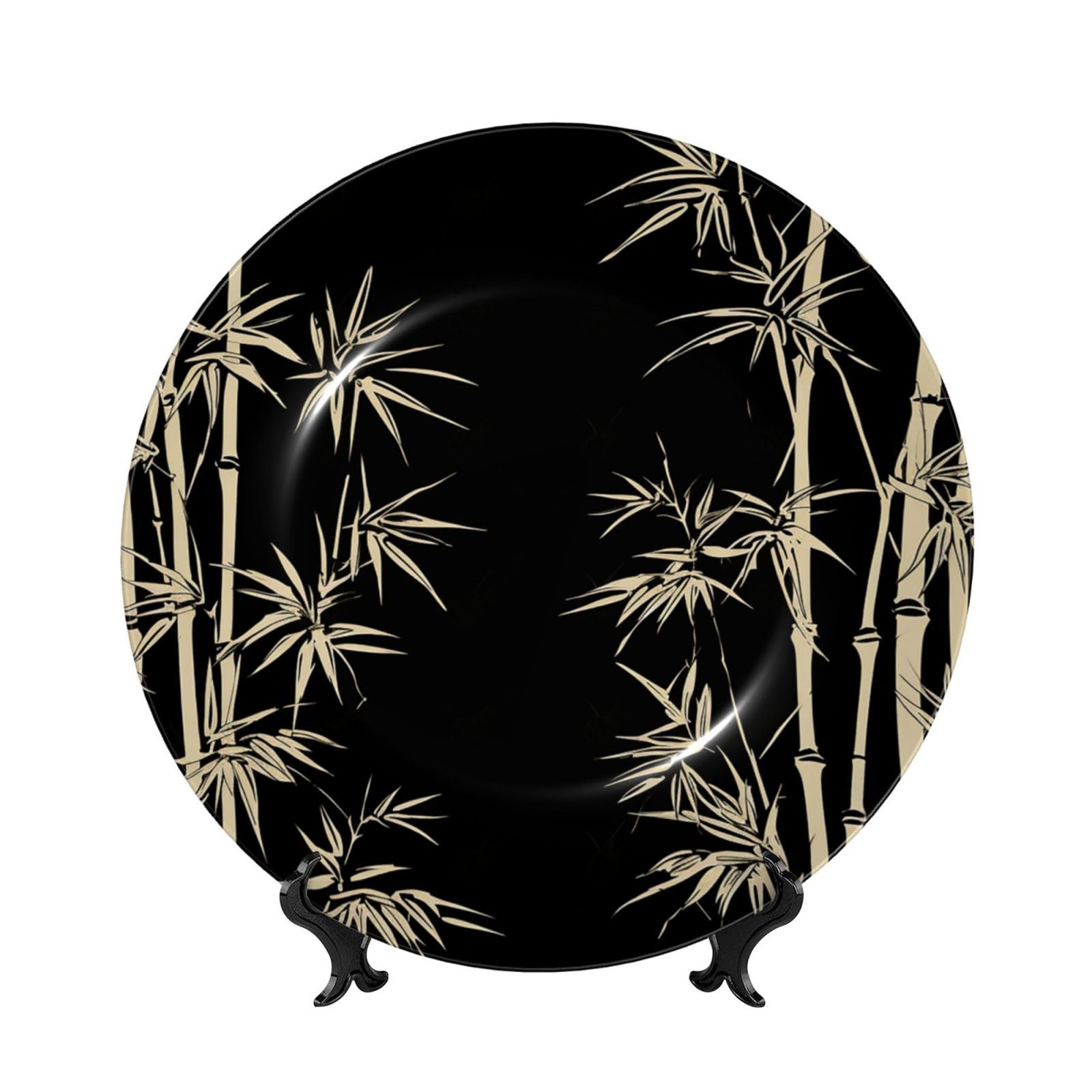 Assiette décorative en porcelaine idée cadeau idéale pour décoration murale et maison