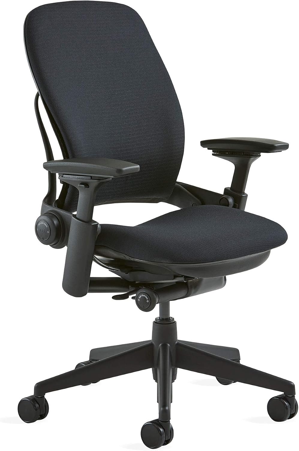 スチールケース(Steelcase) Leap リープ Black オフィスチェア Black 