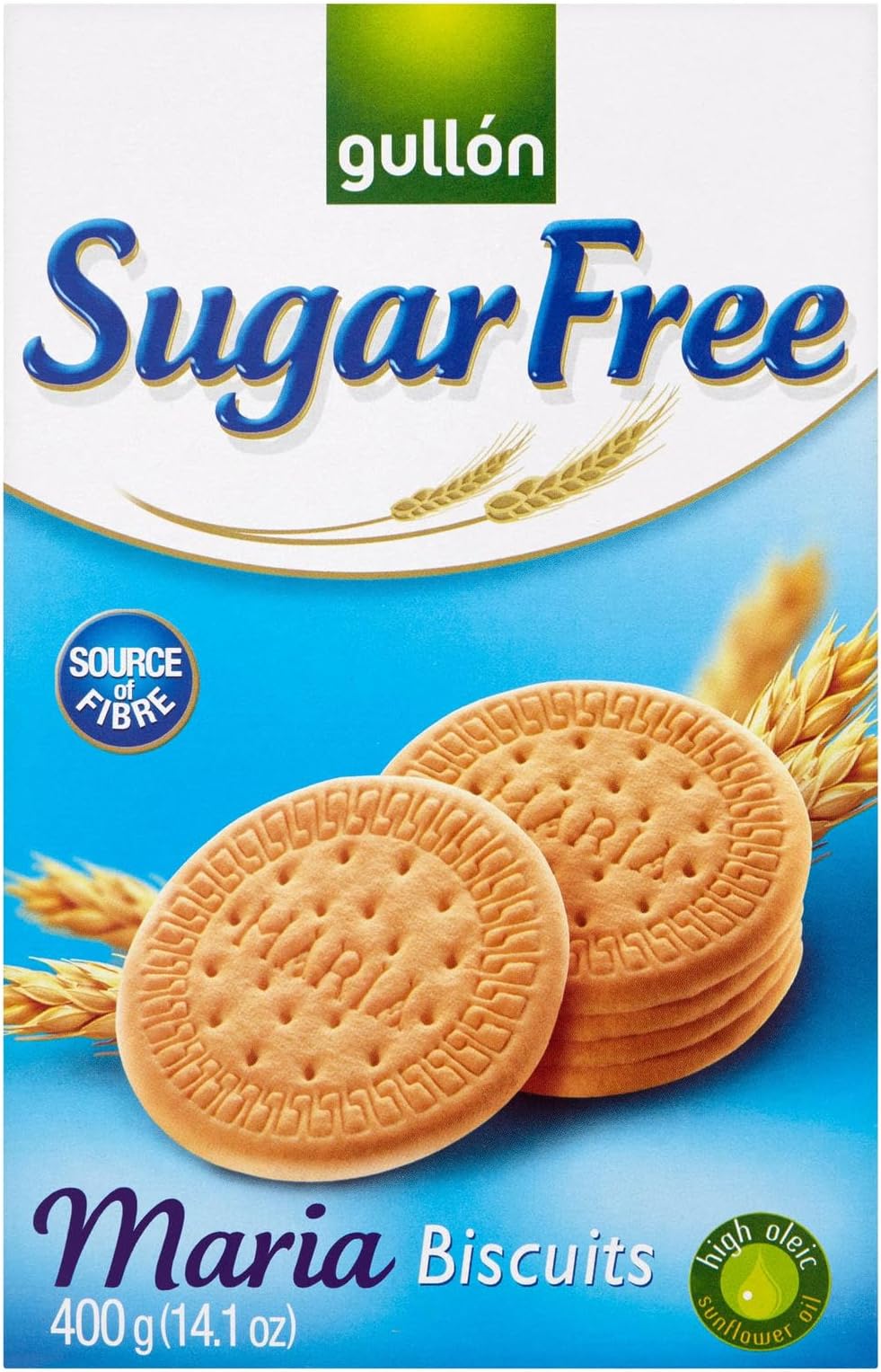 Gullon Sugar Free Biscuits (Pack of 5, Maria Biscuits)