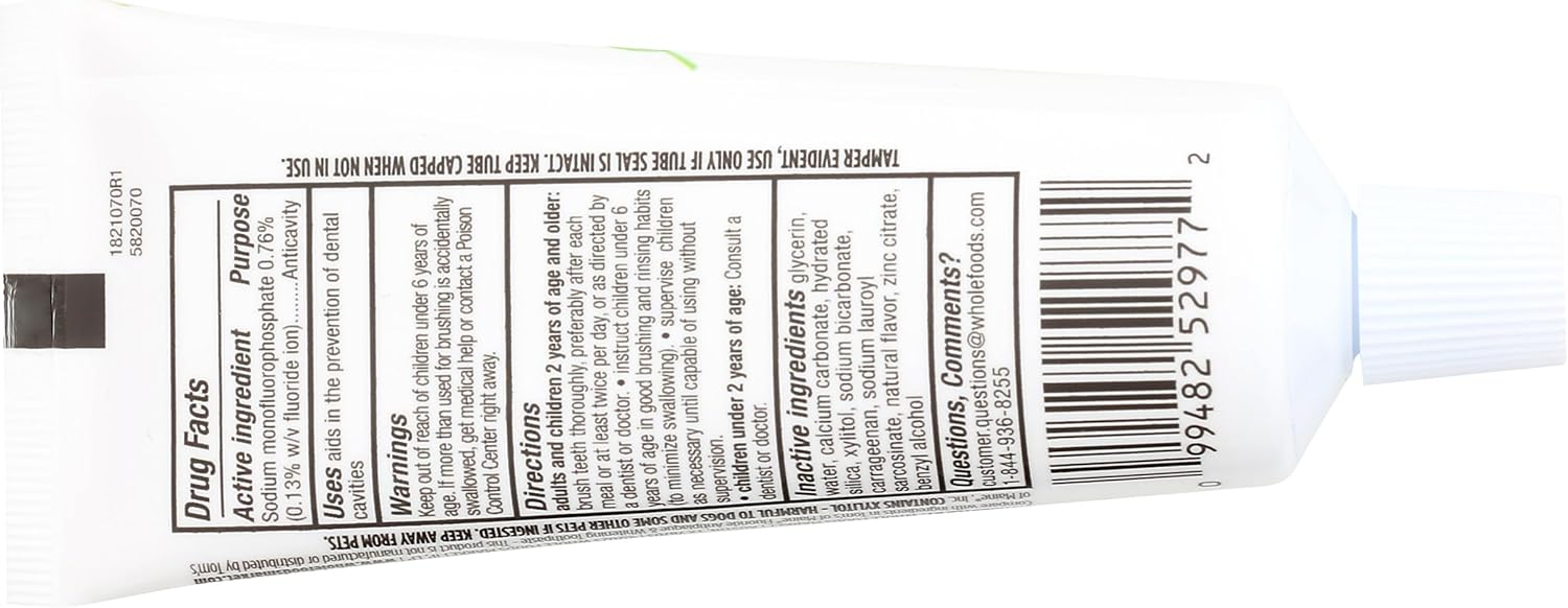, Travel Size Tootaste Fluoride, 3 Ounce