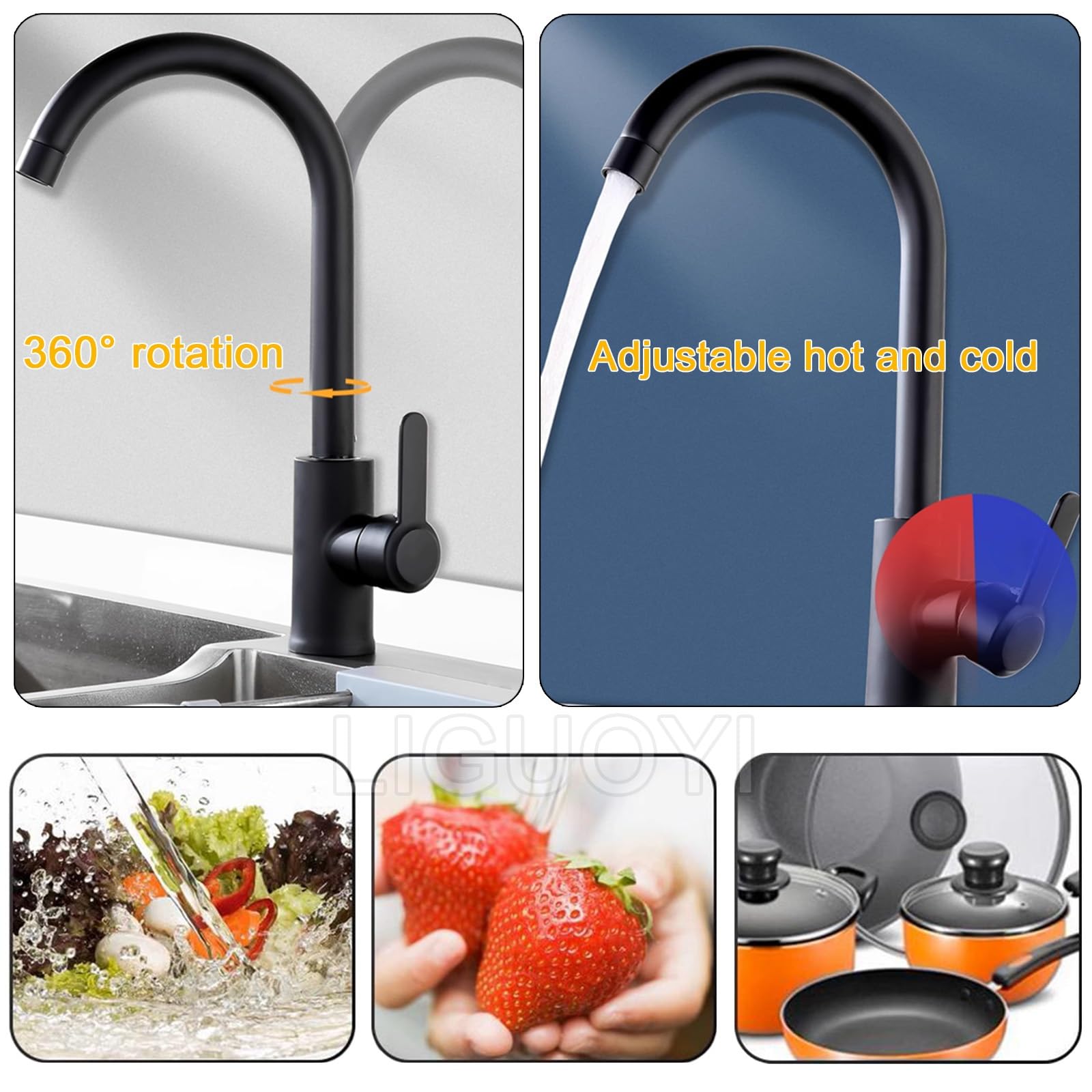 Fregadero De Pared Fregadero Cocina Inox Con Grifo, Fregadero De Comercial Con Soporte De Aluminio, Toallero, Toma De Agua Y Tubos De Desagüe, Kit De Fregaderos De Un Seno