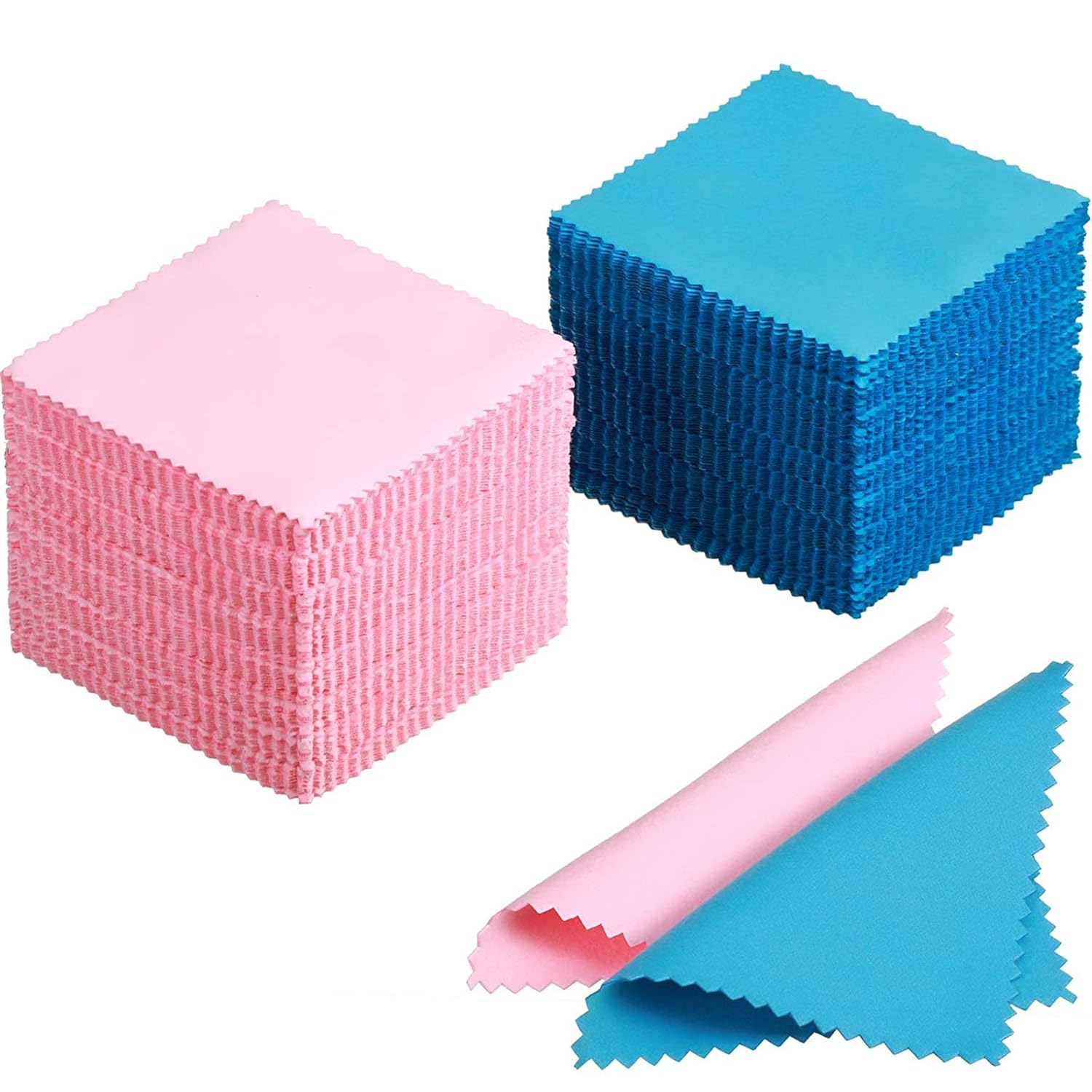 200 Pieces Jewelry Cleaning Cloth Polishing Cloth Jewelry Cleaner Cloth