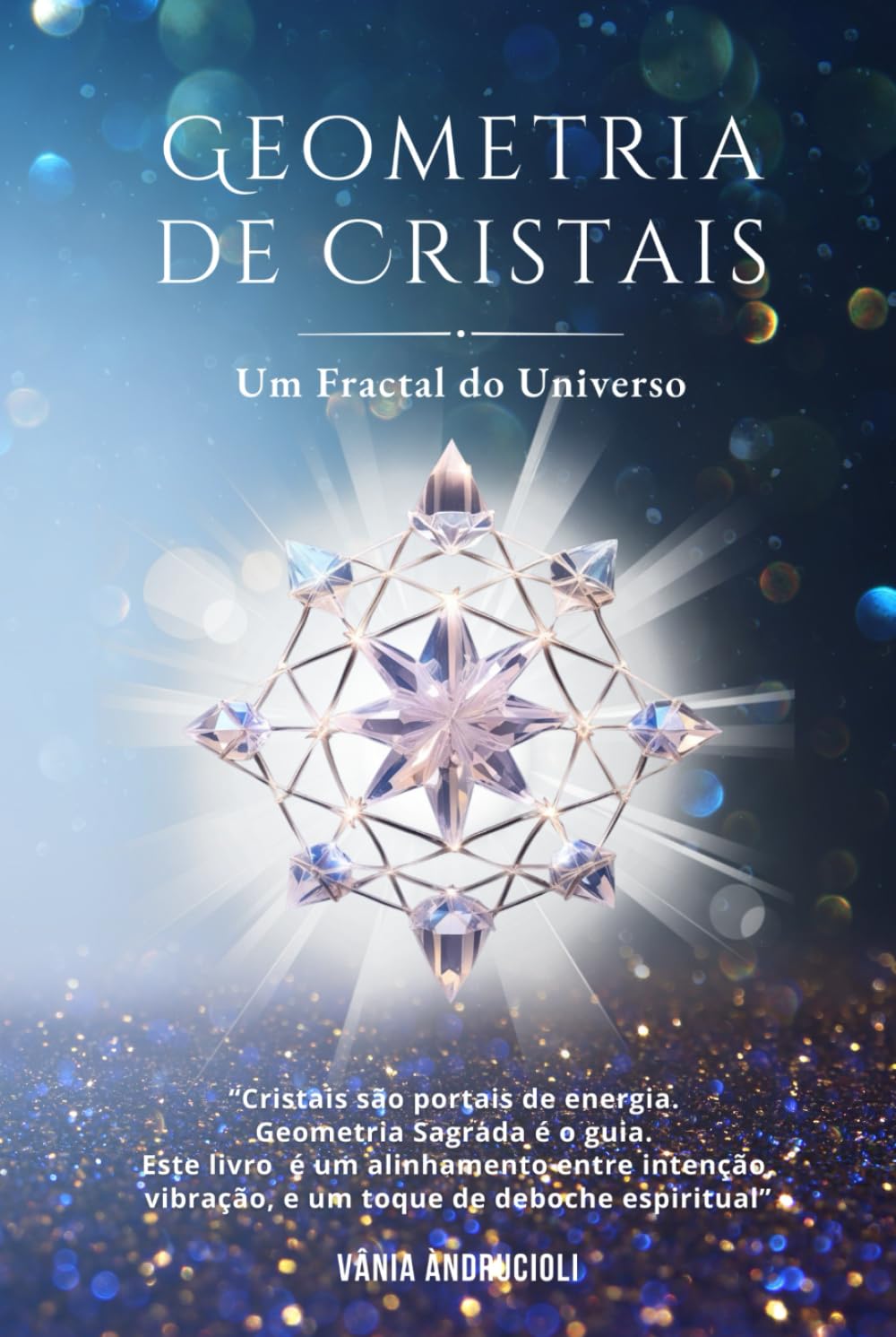 Géométrie des cristaux fractal de l'univers cadeau original