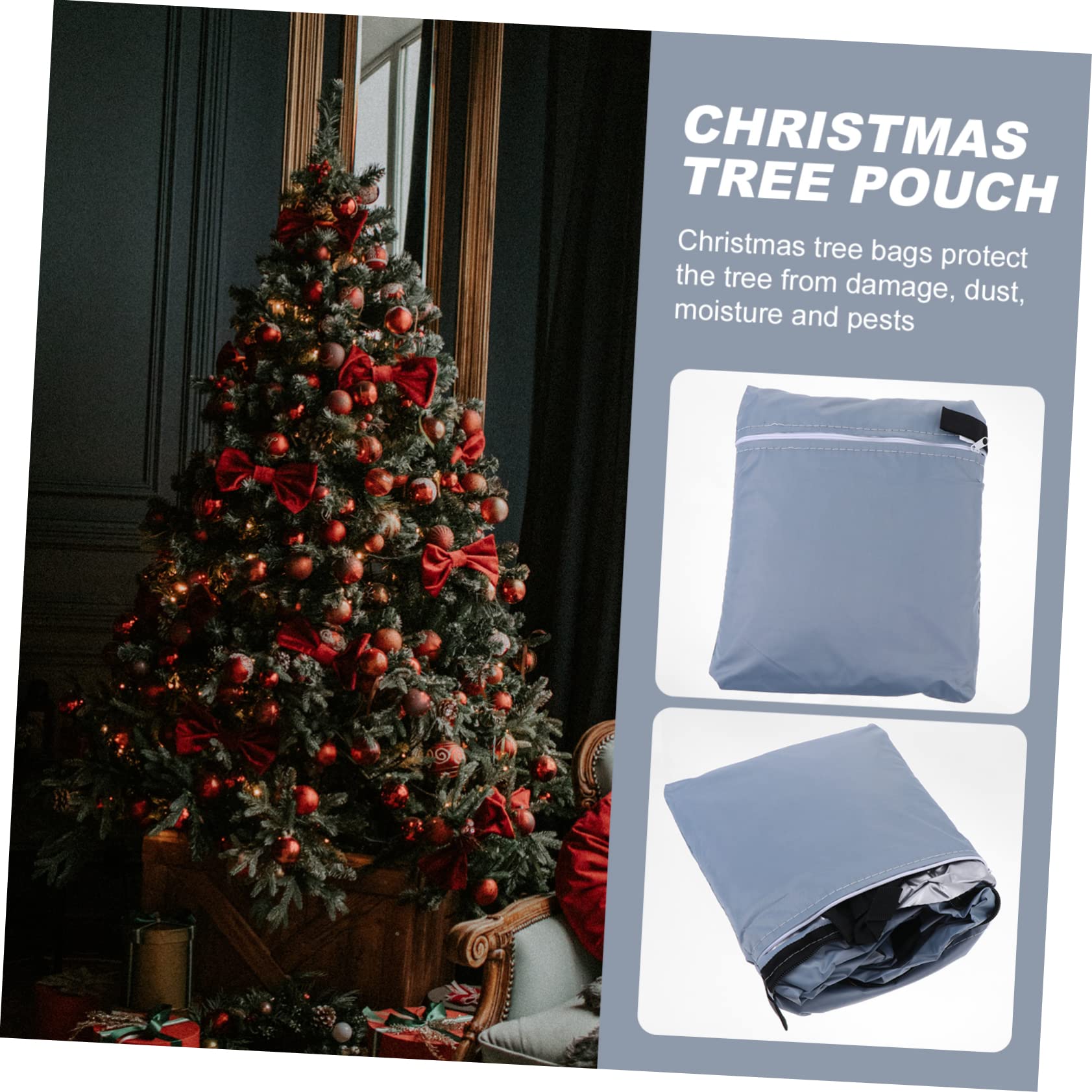 Sacchetto per Albero di Natale Borsa Portaoggetti per Mobili Organizer per Casa